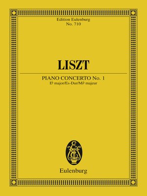 cover image of Piano Concerto No. 1 Eb major